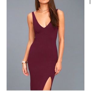 Lulu’s Iconic Moment Plum Purple Bodycon Dress
